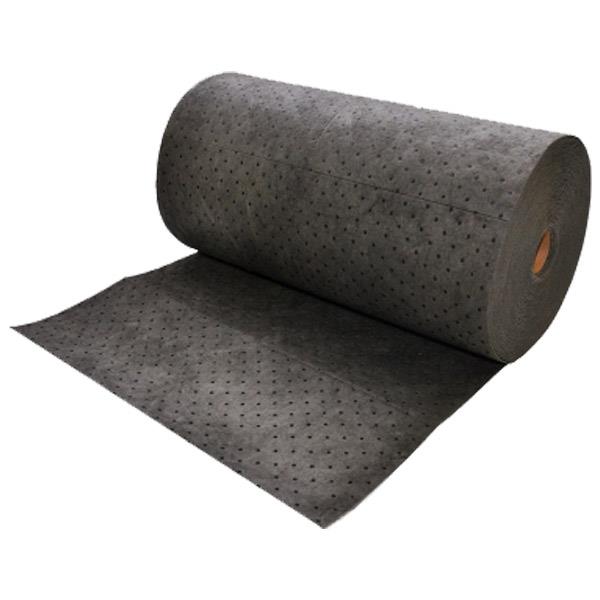 FyterTech Spilfyter Universal Single-Ply Sorbent Rolls, Medium Weight, 32" x 300', Gray, 1/Each