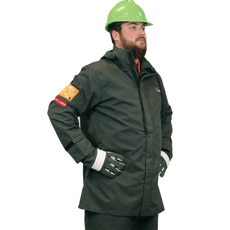 NSI XP Max 35" FR Lined Jacket with Attached Hood