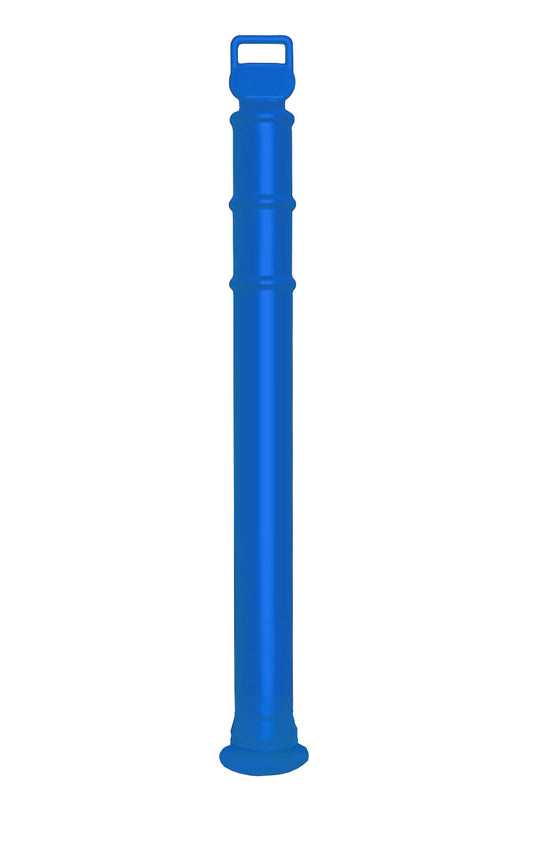 Cortina Safety Products 45" Blue HDPE EZ Grab Delineator Post (10 pack)