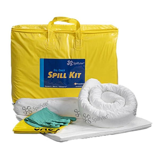 FyterTech Spilfyter Grab & Go Oil-Only Spill Kit – Compact Value Cleanup Bag