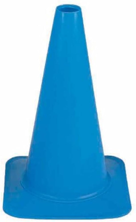 Cortina Safety Products 18" Blue Polyethylene Sport Cone (3 pack)