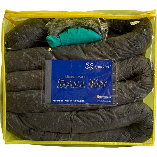 FyterTech Spilfyter Universal Grab & Go Zipper Bag Spill Kit – All-Liquid Absorbents