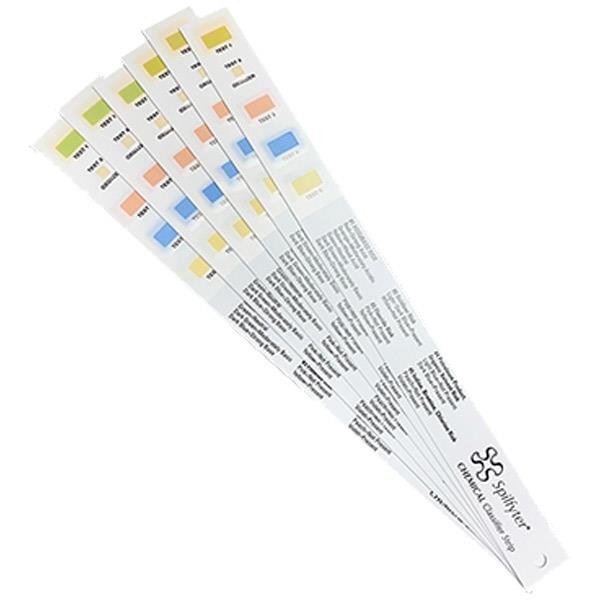 FyterTech Spilfyter Chemical Classifier Strips – Rapid Spill Identification Tool for Safe Chemical Handling