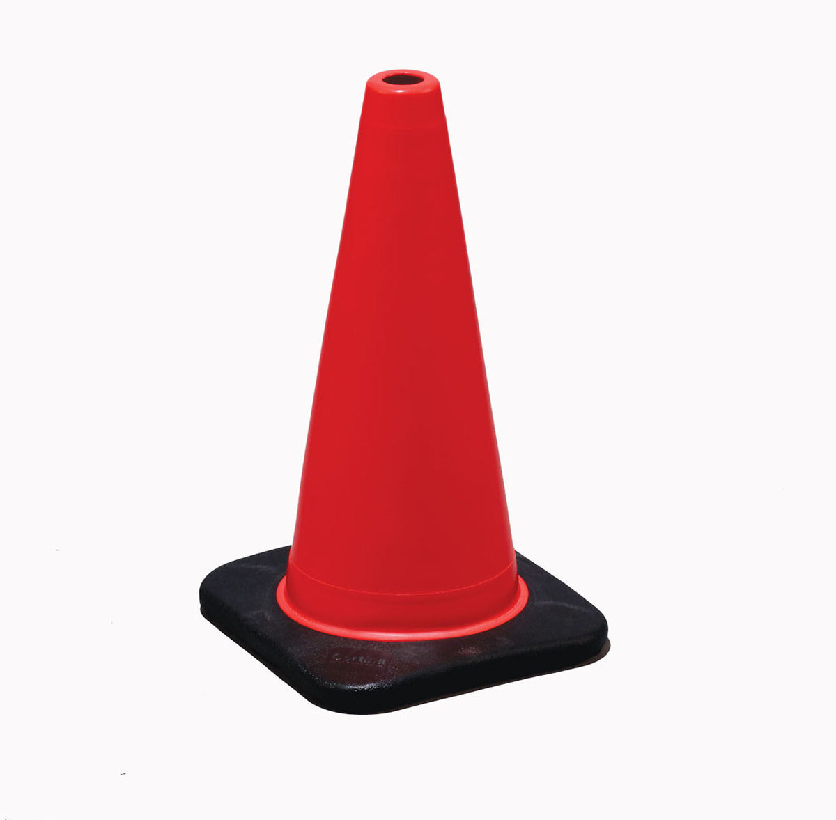 Cortina Safety Products Orange PVC Traffic Cone - 18" Orange 3# w/ black base (3 pack)