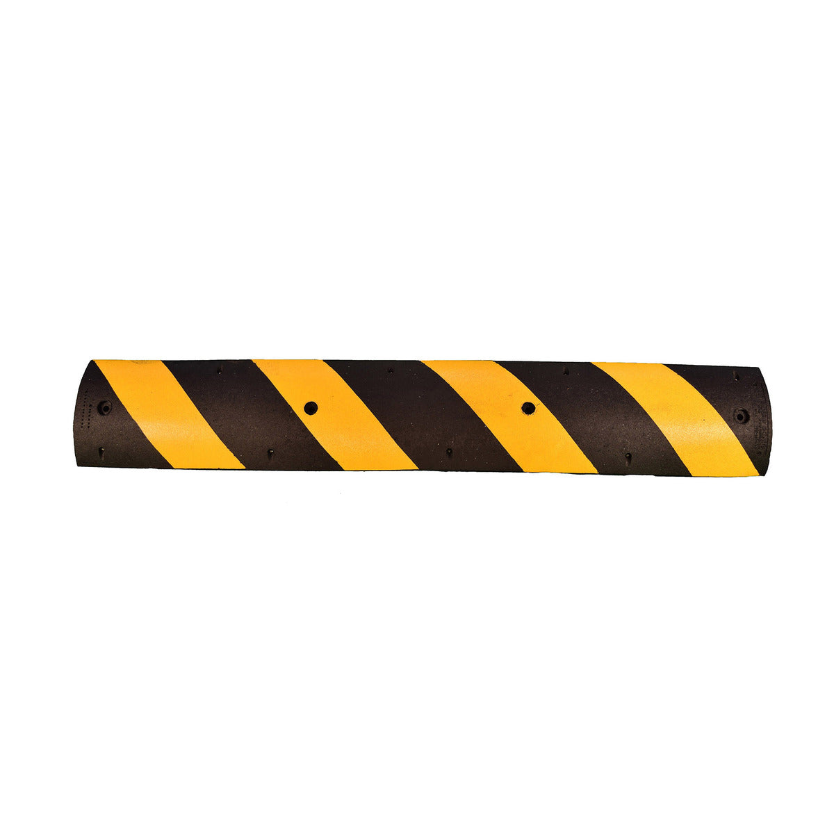 Cortina Safety Products 6' Orange/White Rubber Speed Bump (1 pack)