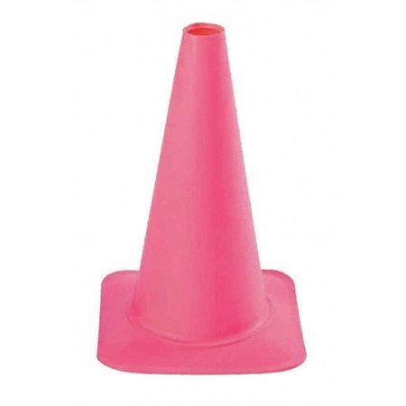 Cortina Safety Products 18" Pink Polyethylene Sport Cone (3 pack)