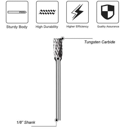 Tungsten Carbide Burr Set For Precision Crafting