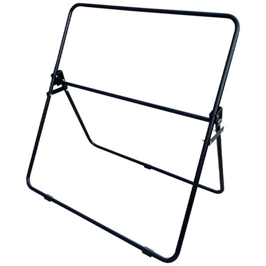 FyterTech Free Standing Roll Dispenser – Holds Up to 32" Roll or 2 Split Rolls, Portable & Black
