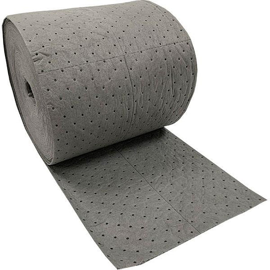 FyterTech Essentials Universal 3-Ply SMS Sorbent Roll – Extra-Durable Absorbent Roll, Gray, 1/Each
