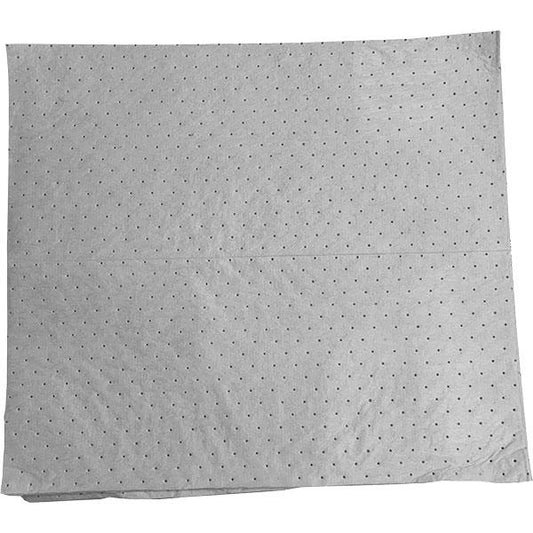 FyterTech Spilfyter Universal 3-Ply Sorbent Pads – Low-Lint, High-Strength Absorbent Pads with Advanced Wicking, Gray - 50/Pkg