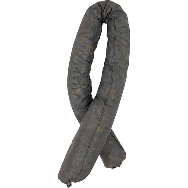 FyterTech Essentials Universal Sorbent Sock – Flexible Spill Absorbent, Water-Repellent, Gray