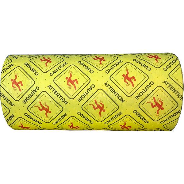 FyterTech Spilfyter Hi-Viz Sorbent Rolls, Light Weight, 23" x 150', Hi-Viz Yellow, 1/Each