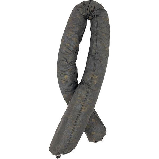 FyterTech Essentials Universal Sorbent Sock – Flexible Spill Absorbent, Water-Repellent, Gray