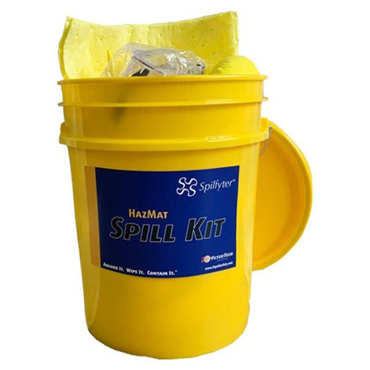 FyterTech HazMat 5 Gal Spill Kit – Portable Emergency Response Kit