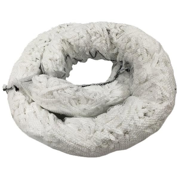 FyterTech Spilfyter Oil-Only Absorbent Net Boom, Open Type, 5" x 10', White, 1 Each