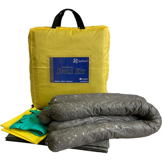 FyterTech Spilfyter Universal Carry Bag Spill Kit – Portable Multi-Liquid Absorbent Kit for Small-to-Medium Spills, 1/Each