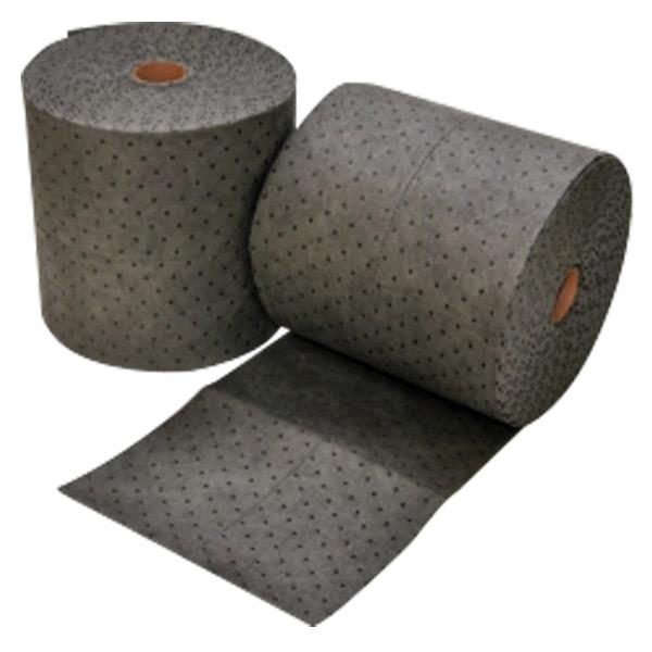 FyterTech Spilfyter Universal 3-Ply Sorbent Roll – Low-Lint, High-Strength, 32" x 150', Gray -  2/Bag