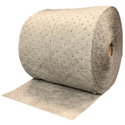 FyterTech Essentials Universal 3-Ply Sorbent Roll – Extra-Durable Absorbent Roll, Perforated, Gray, 1/Each