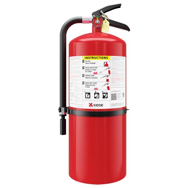 Kidde Pro Line 20 lb ABC Fire Extinguisher - Commercial Grade Dry Chemical Fire Extinguisher with Wall Hook, UL Rated 3A:40B:C, Heavy Duty for Home, Office, Warehouse & Industrial Use