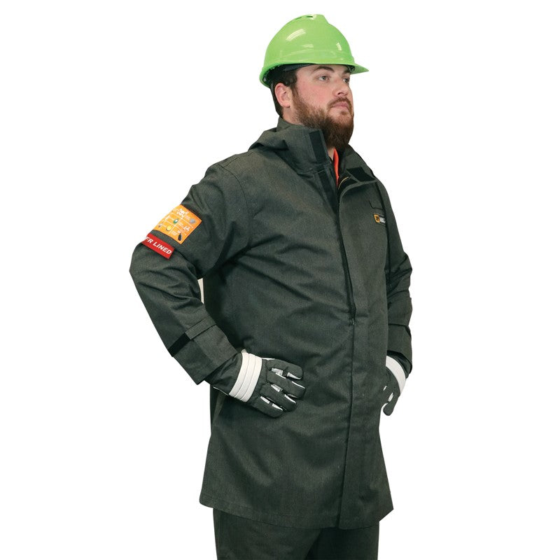 NSI XP Max 40" CarbonX Jacket, Attached Hood, FR Liner