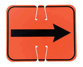 reversible arrow sign